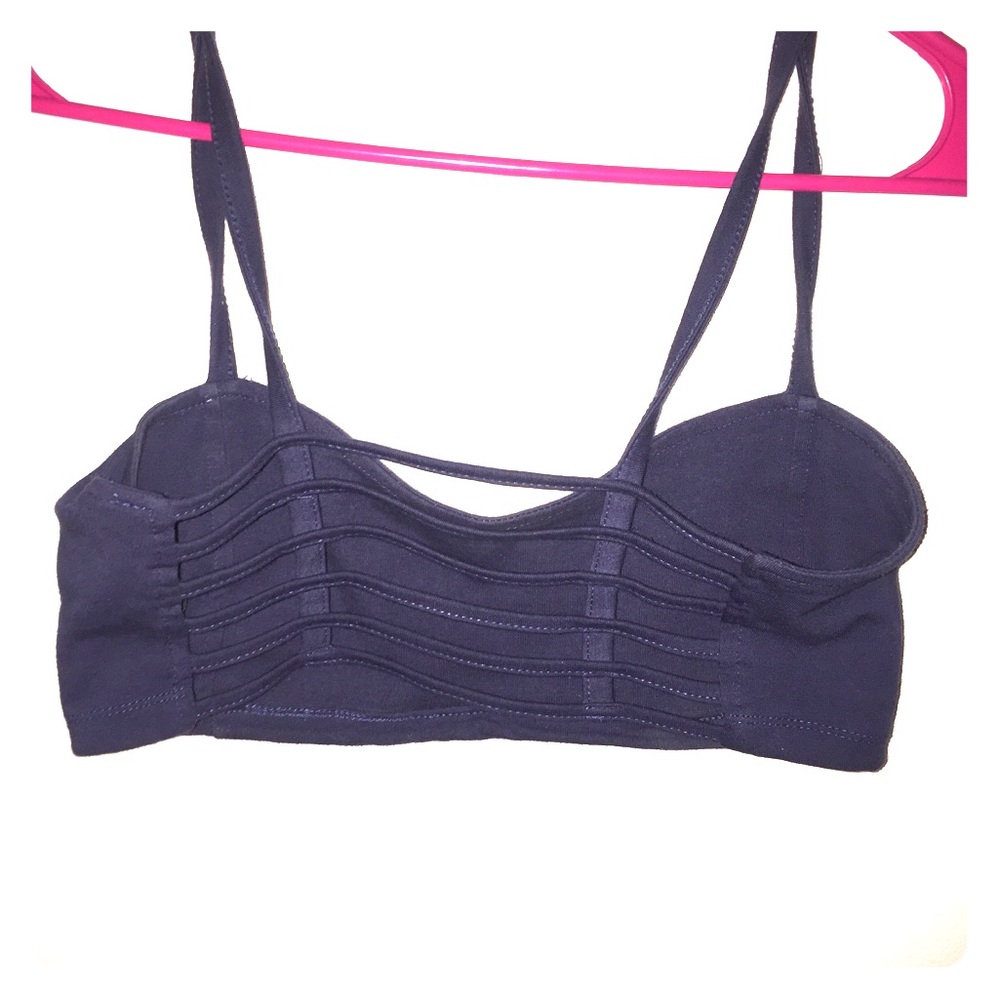 Navy Caged Bralette size S/M